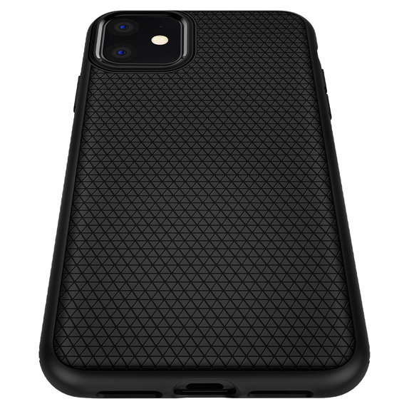 Etui do iPhone 11, Liquid Air, Czarny, Black, Spigen
