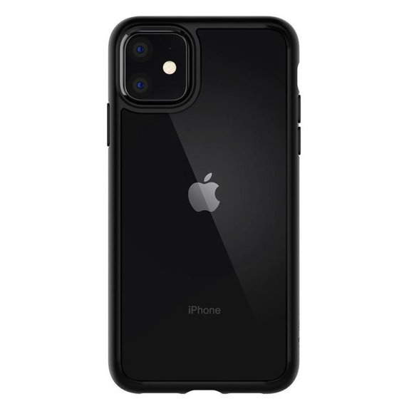 Etui do iPhone 11, Ultra Hybrid, Czarny, Black, Spigen