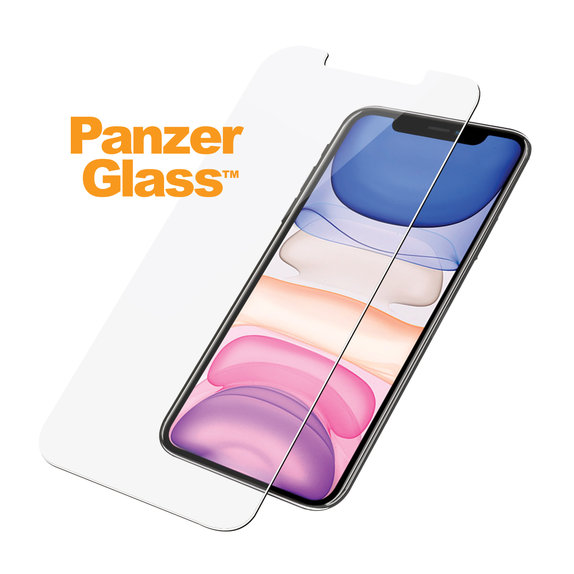 Szklo hartowane do iPhone XR, 11, Standard Fit, Przezroczysty, Transparent, PanzerGlass