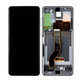 Wyświetlacz do Samsung S20 Plus G985F, Ekran dotykowy z ramką, GH82-22134E, GH82-22145E, Cosmic Gray, Genuine Service Pack