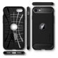 Etui do iPhone SE 2020, SE 2022, Rugged Armor, Czarny, Black, Spigen