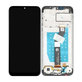 Wyświetlacz do Motorola Moto G8 Power Lite, Ekran dotykowy z ramką, 5D68C16532, 55D68C18031, Czarny, Black, Genuine Service Pack