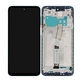 Wyświetlacz do Xiaomi Redmi Note 9 Pro, Ekran dotykowy z ramką, 560005J6B200, Aurora Blue, Genuine Service Pack