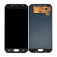 Wyświetlacz OLED do Samsung J7 J730F (2017), Ekran dotykowy bez ramki, Czarny, Black