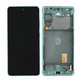 Wyświetlacz do Samsung S20 FE G780F, Ekran dotykowy z ramką, GH82-24220D, GH82-31328D, GH82-31329D, GH82-24219D, Cloud Mint, Genuine Service Pack