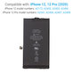 Bateria dla iPhone 12, 12 Pro, 2815mAh