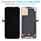 Wyświetlacz dla iPhone 12 Pro Max, Ekran dotykowy z ramką, Refurbished