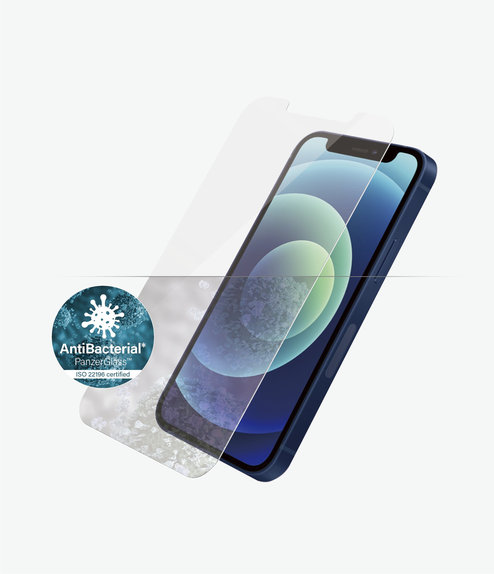 Szklo hartowane do iPhone 12 mini, Standard Fit AB, Przezroczysty, Transparent, PanzerGlass