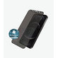 Szklo hartowane do iPhone 12, 12 Pro, Privacy Case Friendly AB, Czarny, Black, PanzerGlass