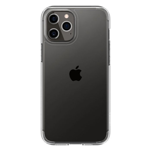 Etui do iPhone 12 Pro Max, Ultra Hybrid, Przezroczysty, Transparent, Spigen