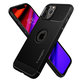Etui do iPhone 12, 12 Pro, Rugged Armor, Czarny, Black, Spigen
