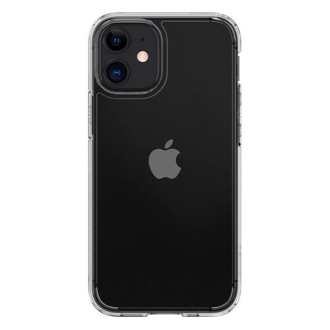 Etui do iPhone 12 mini, Ultra Hybrid, Przezroczysty, Transparent, Spigen