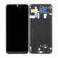 Wyświetlacz OLED do Samsung A50 A505F, Ekran dotykowy z ramką, Czarny, Black