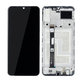 Wyświetlacz do Lenovo K10 Note, Ekran dotykowy z ramką, Czarny, Black, TFT