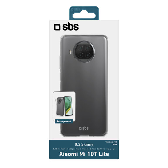 Etui do Xiaomi Mi 10T Lite 5G, Skinny, Przezroczysty, Transparent, SBS