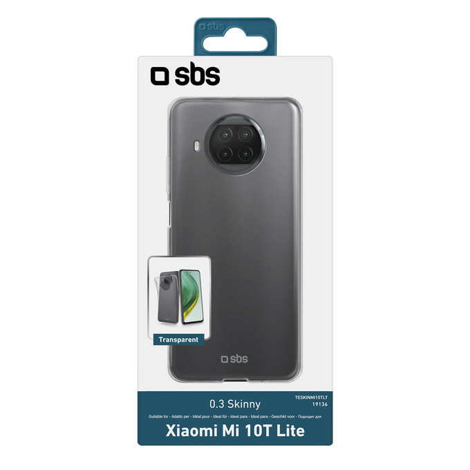 Etui do Xiaomi Mi 10T Lite 5G, Skinny, Przezroczysty, Transparent, SBS