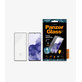 Szklo hartowane do Samsung S21 Ultra, Fingerprint komp., Case Friendly AB, Czarny, Black, PanzerGlass