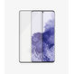Szklo hartowane do Samsung S21 Ultra, Fingerprint komp., Case Friendly AB, Czarny, Black, PanzerGlass