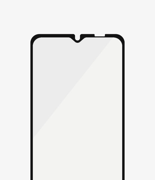 Szklo hartowane do Samsung A32 5G, Case Friendly, Czarny, Black, PanzerGlass