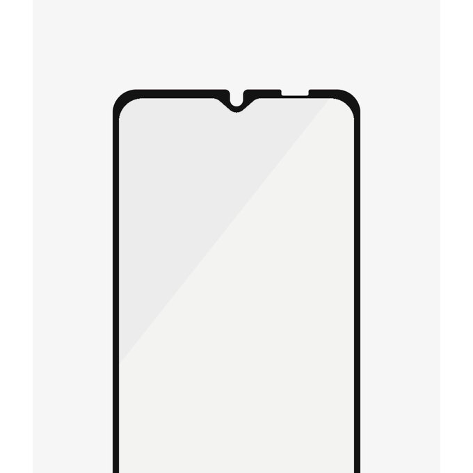 Szklo hartowane do Samsung A32 5G, Case Friendly, Czarny, Black, PanzerGlass