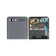 Wyświetlacz (External) do Samsung Z Flip 5G F707B, Ekran dotykowy z ramką, GH96-13806A, Mystic Gray, Genuine Service Pack