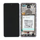 Wyświetlacz do Samsung A72 A725F, A726B, Ekran dotykowy z ramką i baterią, GH82-25541C, GH82-25542C, Awesome Violet, Genuine Service Pack