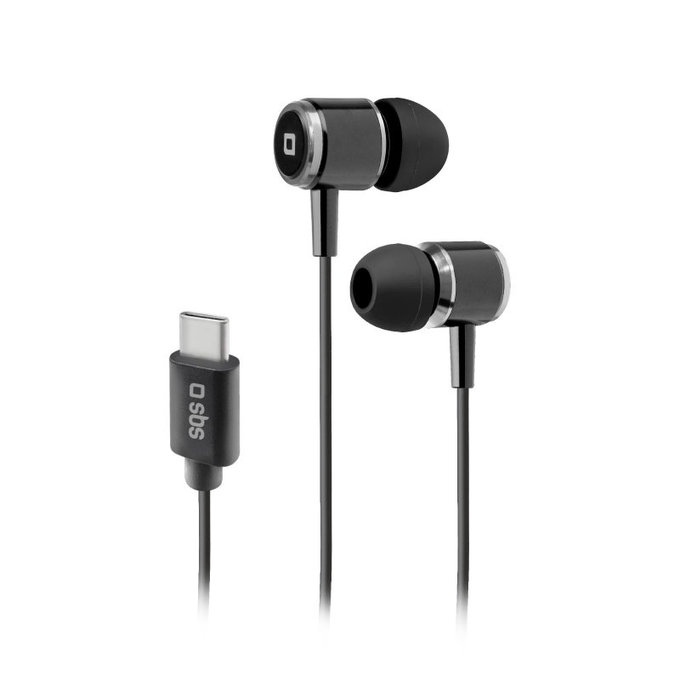 Słuchawki Studio Mix 100C z mikrofonem, USB-C, czarny, black, SBS
