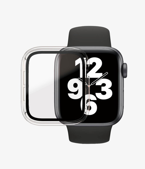 Szkło hartowane do Watch 4, 5, 6, SE (1. Gen) & SE (2. Gen) 40mm, Full Body AB, Przezroczysty, Transparent, PanzerGlass