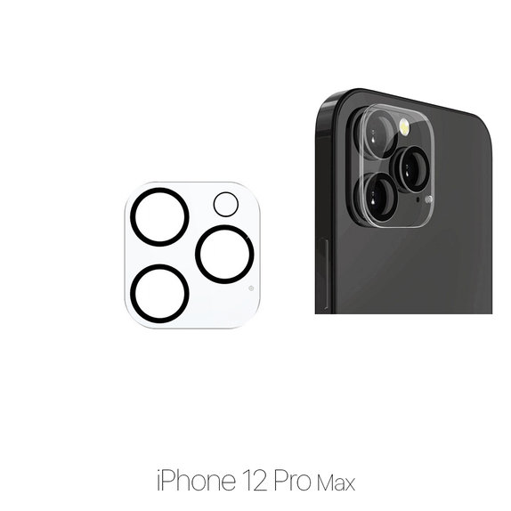 Ochraniacz obiektywu tylnej kamery do iPhone 12 Pro Max, FixPremium