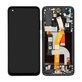 Wyświetlacz do Asus Zenfone 8 ZS590KS, Ekran dotykowy z ramką, 90AI0061-R20010, Obsidian Black, Genuine Service Pack