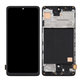 Wyświetlacz do Samsung A51 A515F, Ekran dotykowy z ramką, TFT