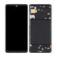 Wyświetlacz do Samsung A71 A715F, Ekran dotykowy z ramką, TFT