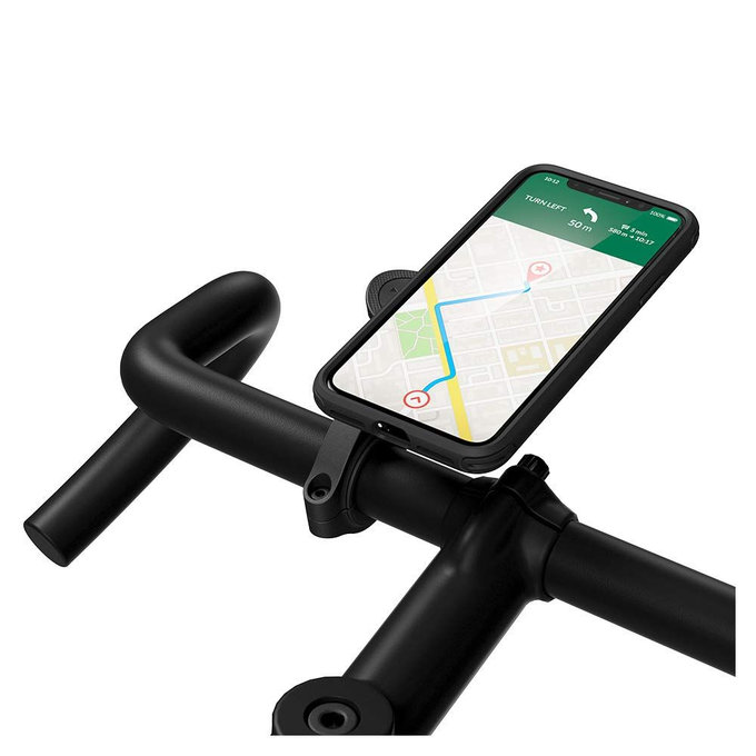 Uchwyt na kierownicę roweru/hulajnogi Out-Front, Gearlock MF100, Czarny, Black, Spigen