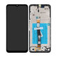 Wyświetlacz do Samsung A22 5G A226B, Ekran dotykowy z ramką, GH81-20694A, Czarny, Black, Genuine Service Pack