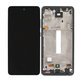 Wyświetlacz do Samsung A52 A525F, A526B, Ekran dotykowy z ramką, GH82-25524A, GH82-25526A, GH82-25754A, GH82-25602A, Awesome Black, Genuine Service Pack