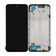Wyświetlacz do Xiaomi Redmi Note 10S, Ekran dotykowy z ramką, 5600020K7B00, 560002K7BN00, Onyx Grey, Genuine Service Pack