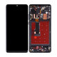 Wyświetlacz OLED do Huawei P30 Pro, P30 Pro 2020, Ekran dotykowy z ramką, Czarny, Black