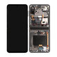 Wyświetlacz do Samsung Z Flip 3 F711B, Ekran dotykowy z ramką, GH82-26273A, GH82-27243A, GH82-27244A, Phantom Black, Genuine Service Pack