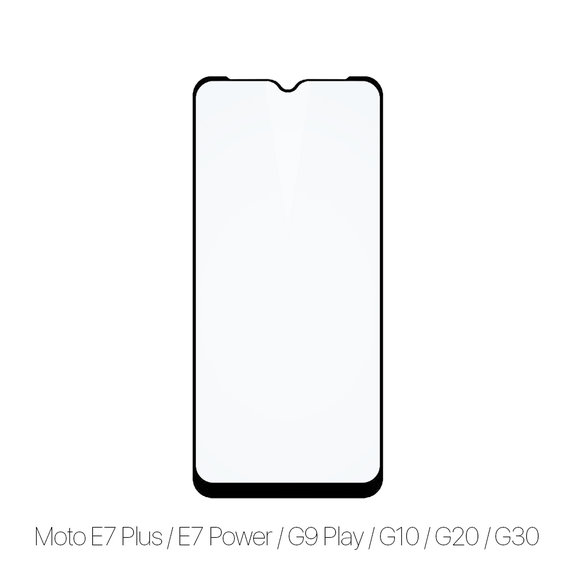 Szklo hartowane do Motorola Moto E7 Plus, E7 Power, G9 Play, G10, G20, G30, FullCover Glass