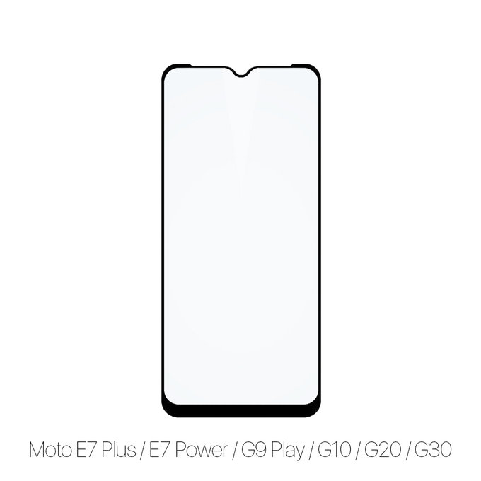 Szklo hartowane do Motorola Moto E7 Plus, E7 Power, G9 Play, G10, G20, G30, FullCover Glass