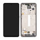 Wyświetlacz do Samsung A52s 5G A528B, Ekran dotykowy z ramką, GH82-26861A, GH82-26863A, GH82-26910A, GH82-26909A, Awesome Black, Genuine Service Pack