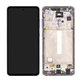 Wyświetlacz do Samsung A52s 5G A528B, Ekran dotykowy z ramką, GH82-26861C, GH82-26909C, GH82-26863C, GH82-26910C, Awesome Violet, Genuine Service Pack