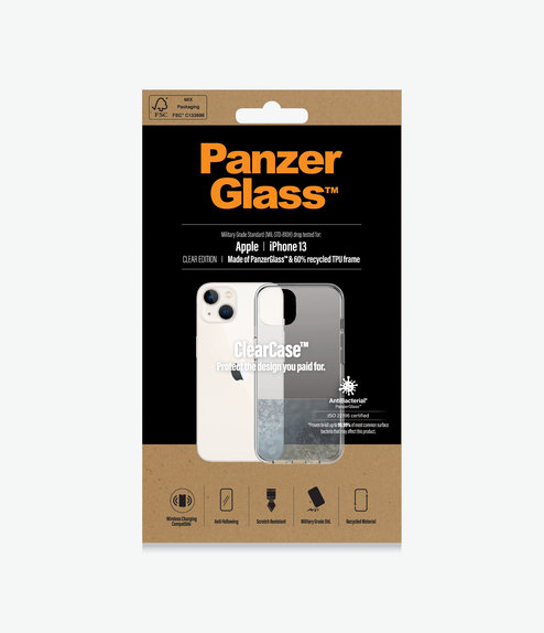 Etui do iPhone 13, ClearCase AB, Przezroczysty, Transparent, PanzerGlass