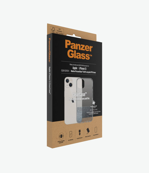 Etui do iPhone 13, ClearCase AB, Przezroczysty, Transparent, PanzerGlass
