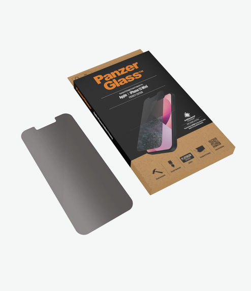 Szklo hartowane do iPhone 13 mini, Case Friendly CamSlider AB, Przezroczysty, Transparent, PanzerGlass