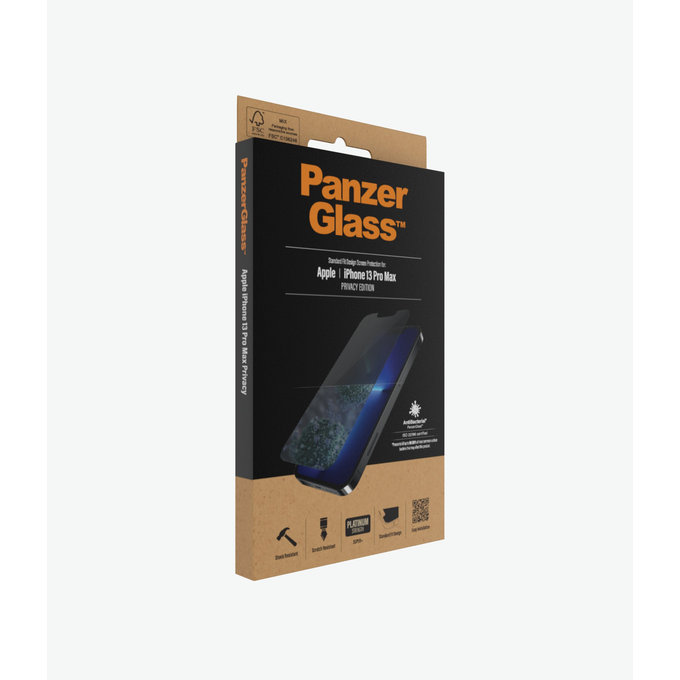 Szkło hartowane do iPhone 14 Plus, iPhone 13 Pro Max, Przezroczyste, Transparent, PanzerGlass