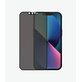 Szklo hartowane do iPhone 13, 13 Pro, 14, Case Friendly Privacy AB, Czarny, Black, PanzerGlass