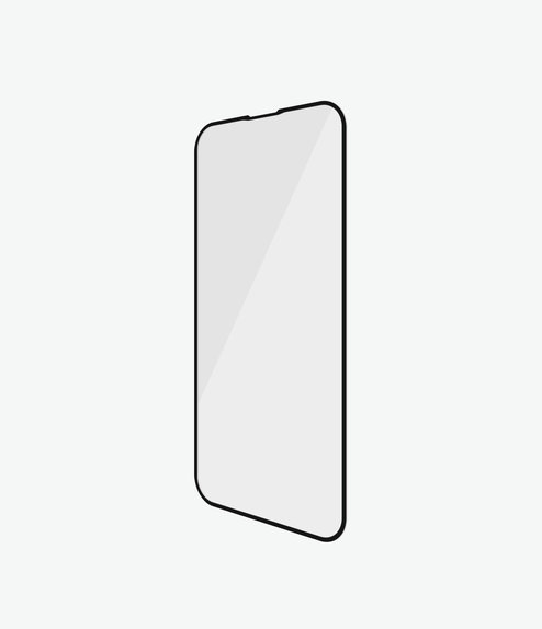 Szklo hartowane do iPhone 13 mini, Case Friendly AB, Czarny, Black, PanzerGlass