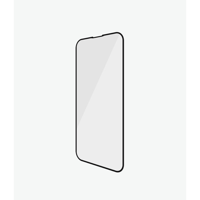 Szklo hartowane do iPhone 13 mini, Case Friendly AB, Czarny, Black, PanzerGlass