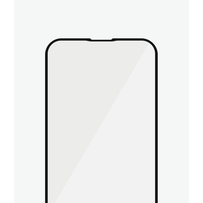 Szklo hartowane do iPhone 13 Pro Max, 14 Plus, Case Friendly AB, Czarny, Black, PanzerGlass